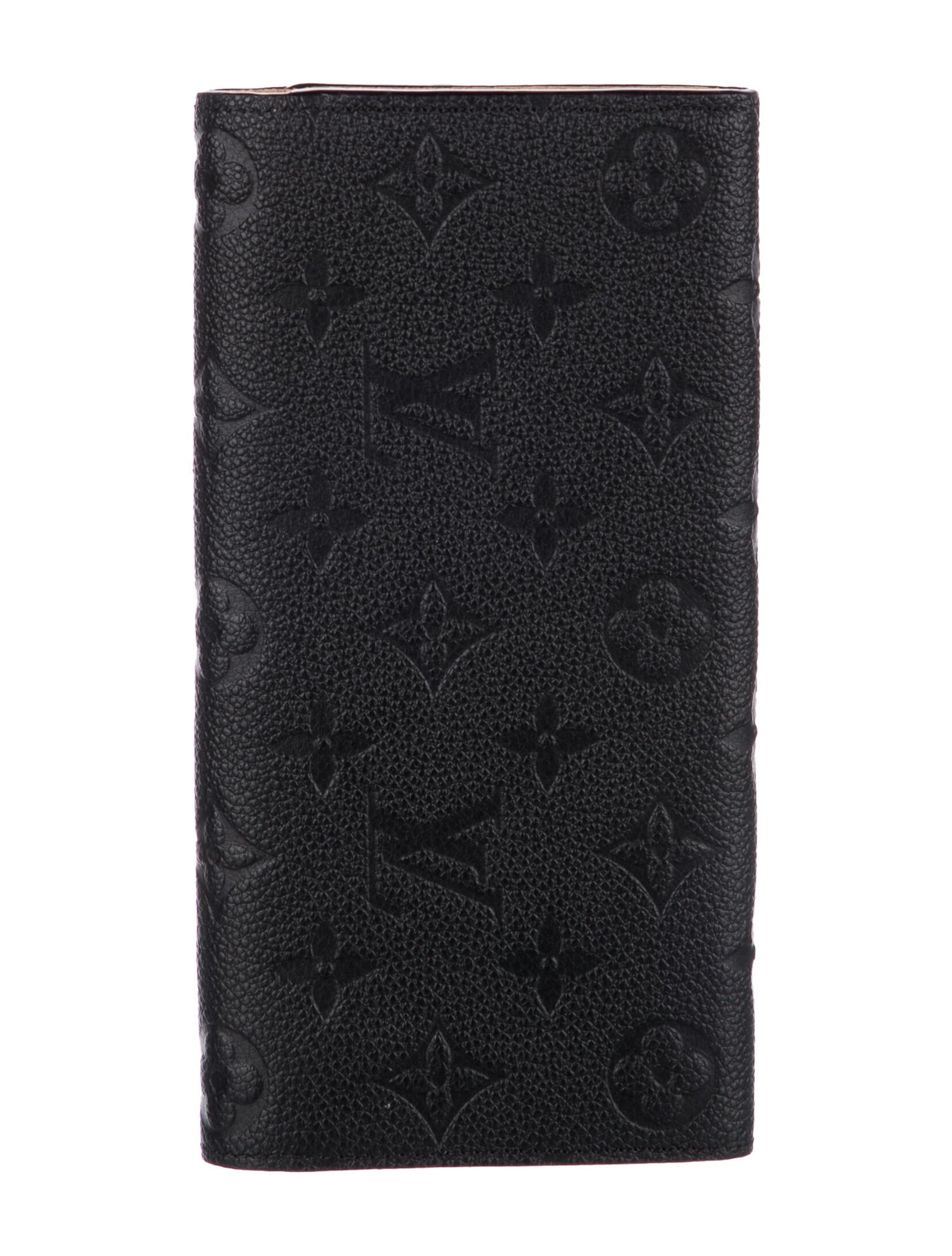 Louis Vuitton LV Monogram Empreinte Leather Emilie Wallet