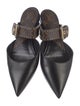 Louis Vuitton LV Monogram Leather Mules