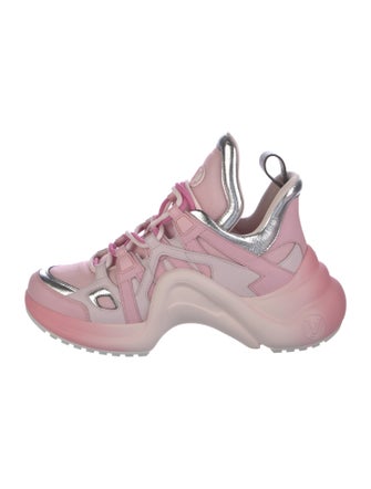 Louis Vuitton LV Monogram Leather Sneakers