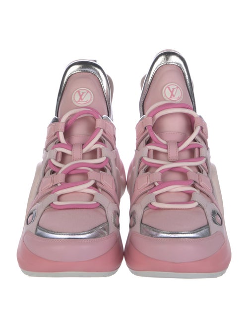 Louis Vuitton LV Monogram Leather Sneakers