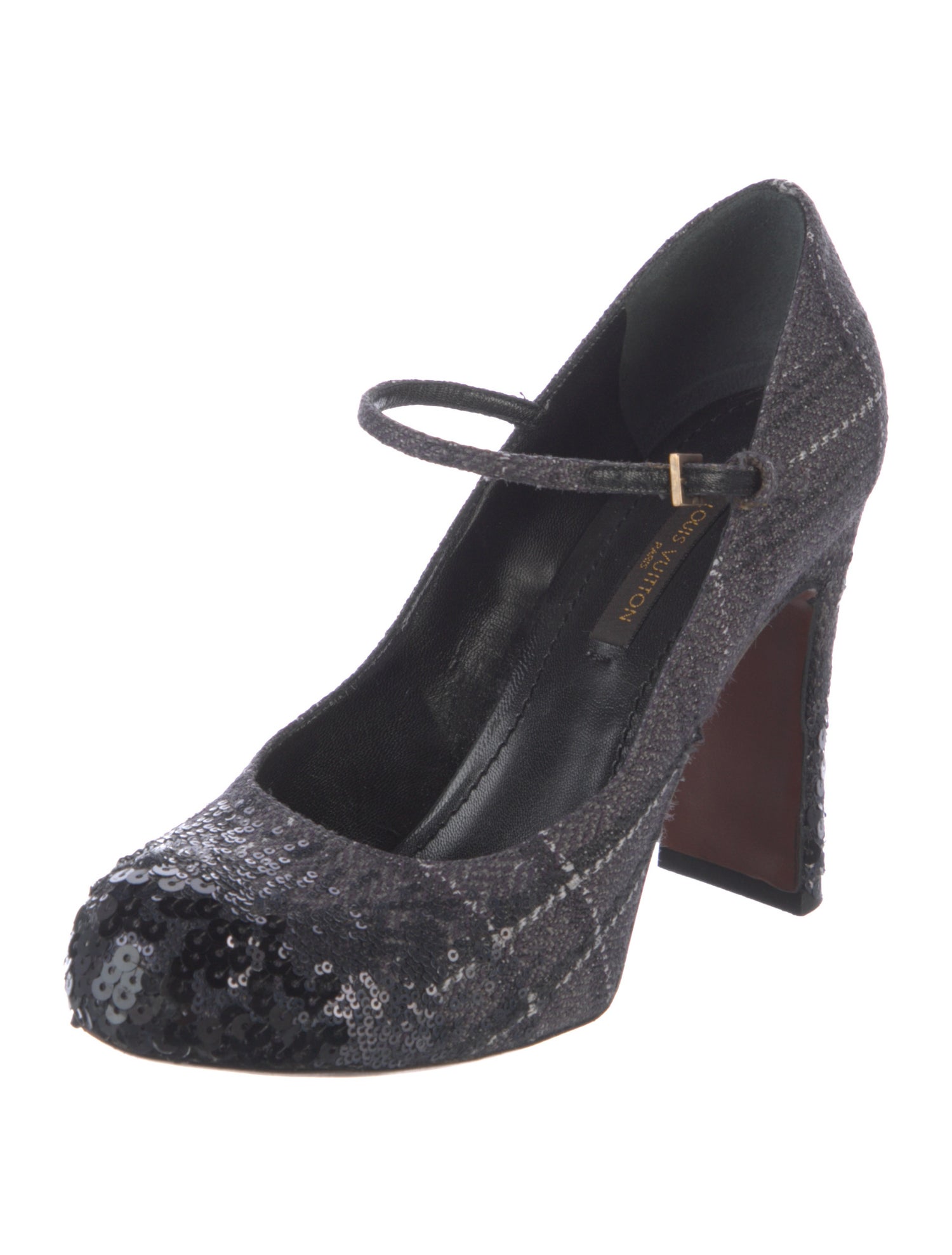 Louis Vuitton Sequin Embellishments Pumps