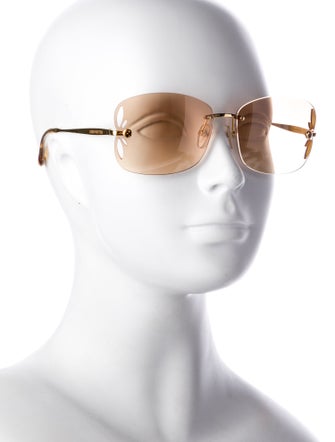 Louis Vuitton Oversize Tinted Sunglasses