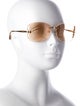 Louis Vuitton Oversize Tinted Sunglasses