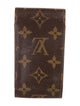 Louis Vuitton Pattern Print Leather Phone Case