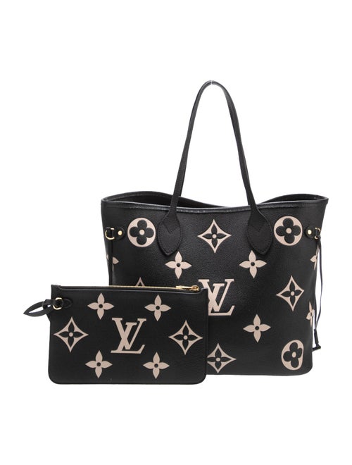 Louis Vuitton Monogram Giant Neverfull w/Pouch MM