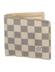 Louis Vuitton Damier Azur Pattern Coated Canvas Zippy Coin Purse