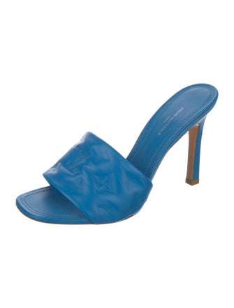 Louis Vuitton Leather Slides