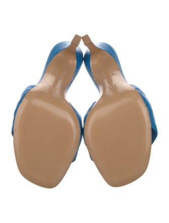 Louis Vuitton Leather Slides