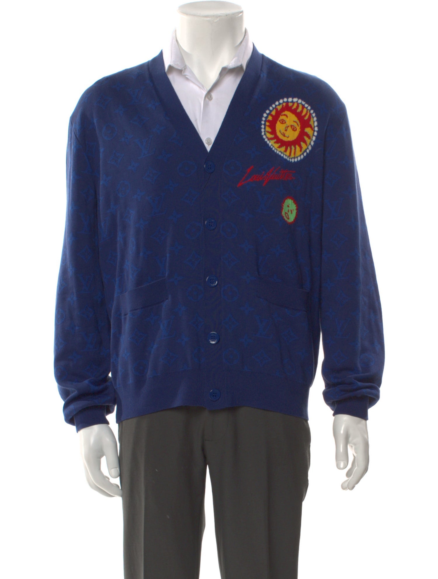 Louis Vuitton 2023 LV Monogram Cardigan w/ Tags