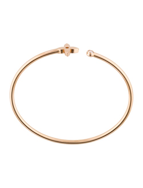 Louis Vuitton 18K Diamond Idylle Blossom Twist Bracelet