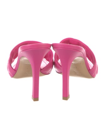 Louis Vuitton LV Monogram Leather Slides