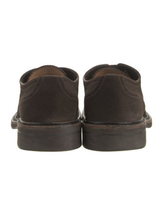 Louis Vuitton Suede Lasercut Accents Brogues