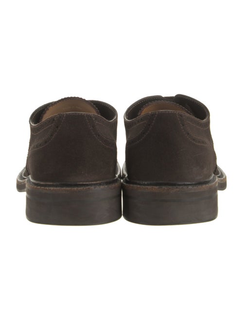 Louis Vuitton Suede Lasercut Accents Brogues