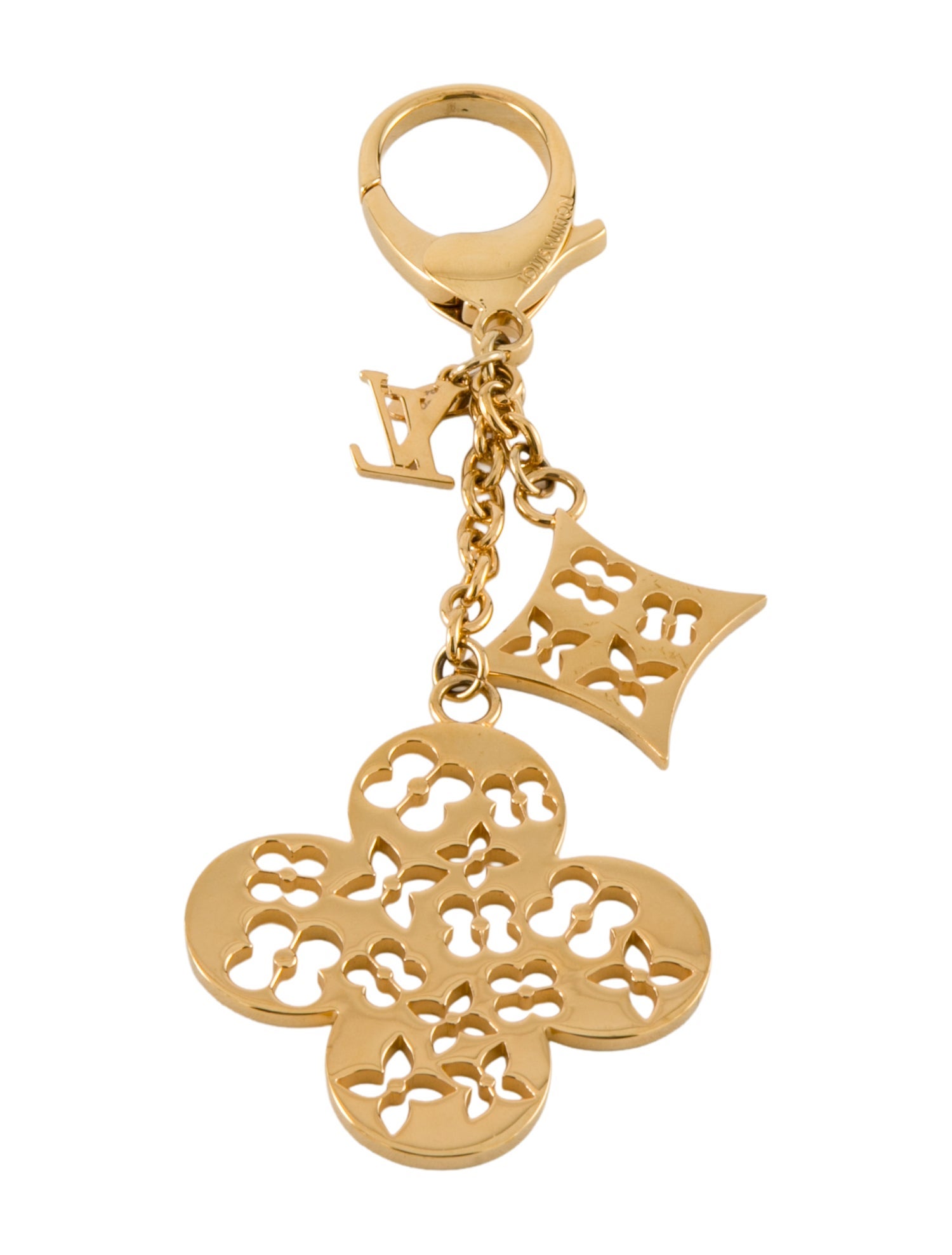 Louis Vuitton Ivy Flower Bag Charm & Key Holder