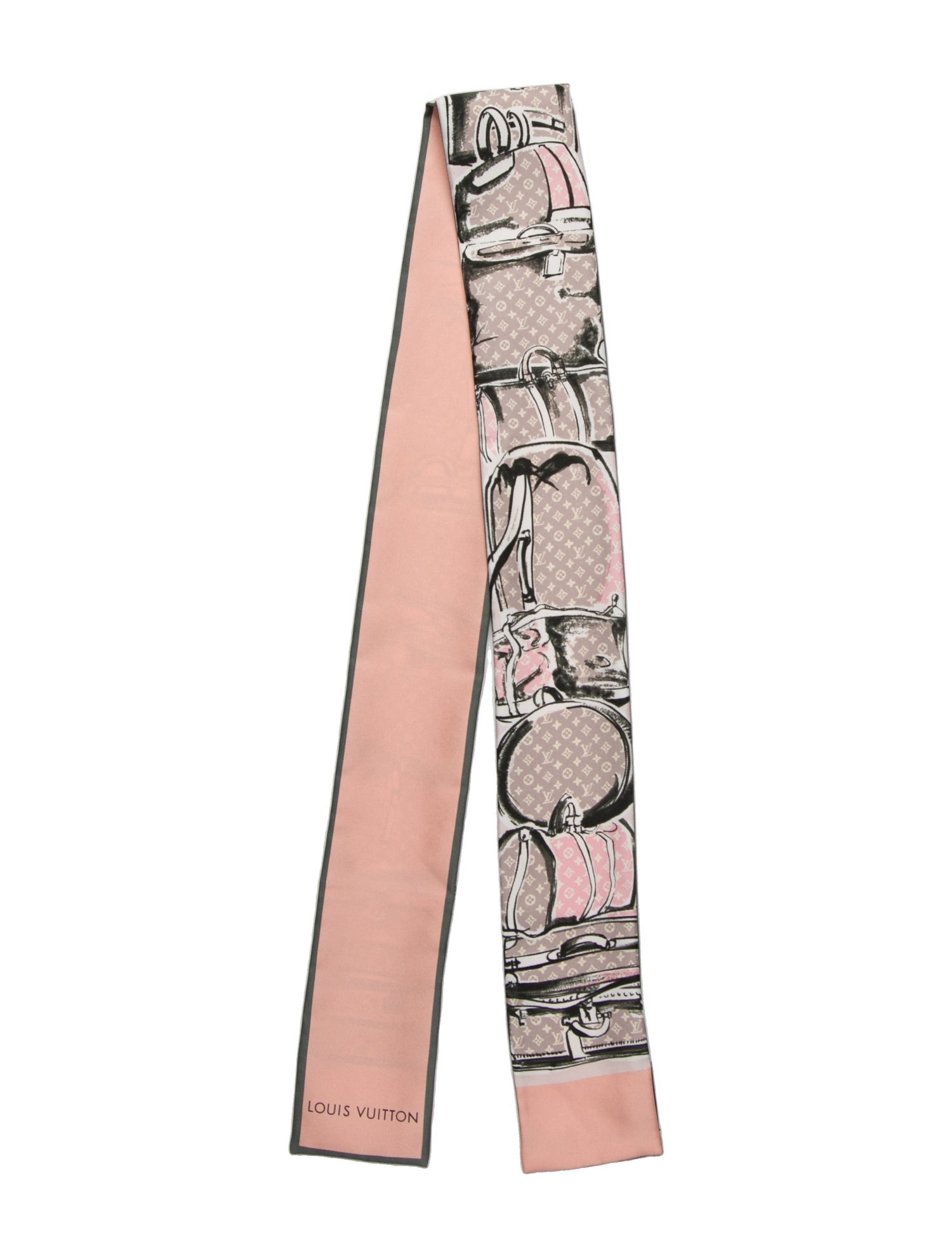 Louis Vuitton Trunks Silk Bandeau