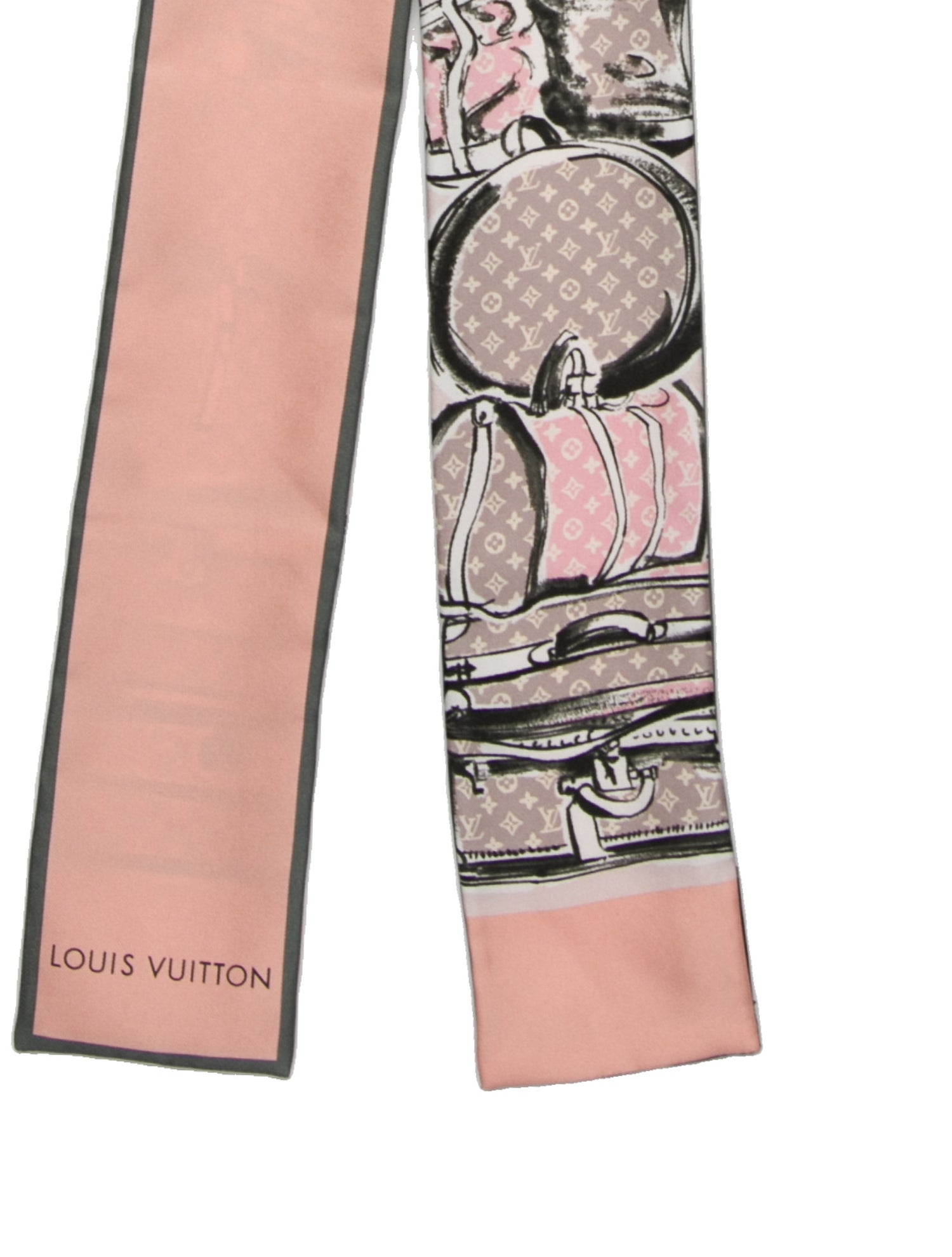 Louis Vuitton Trunks Silk Bandeau