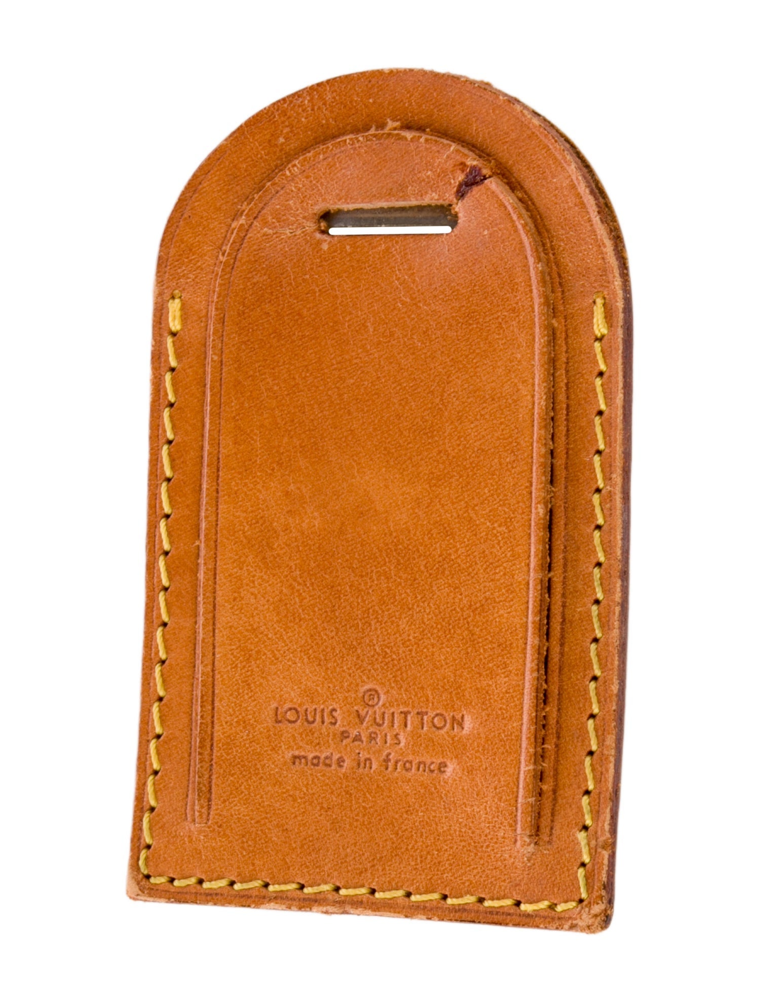 Louis Vuitton Vachetta Luggage Tag
