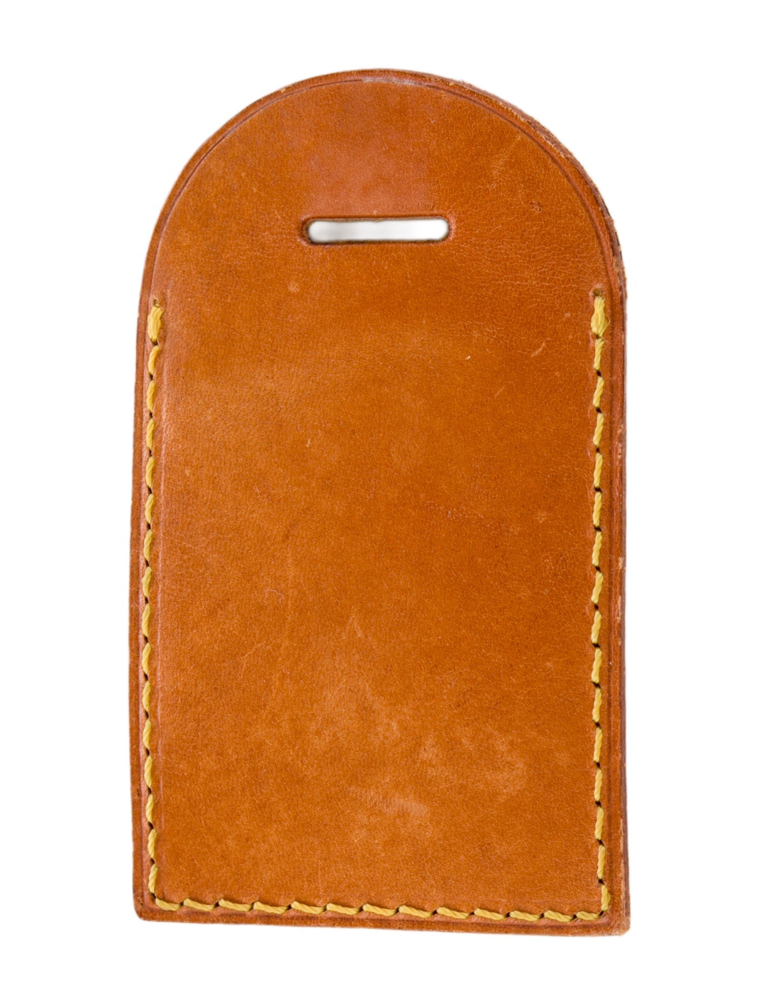 Louis Vuitton Vachetta Luggage Tag
