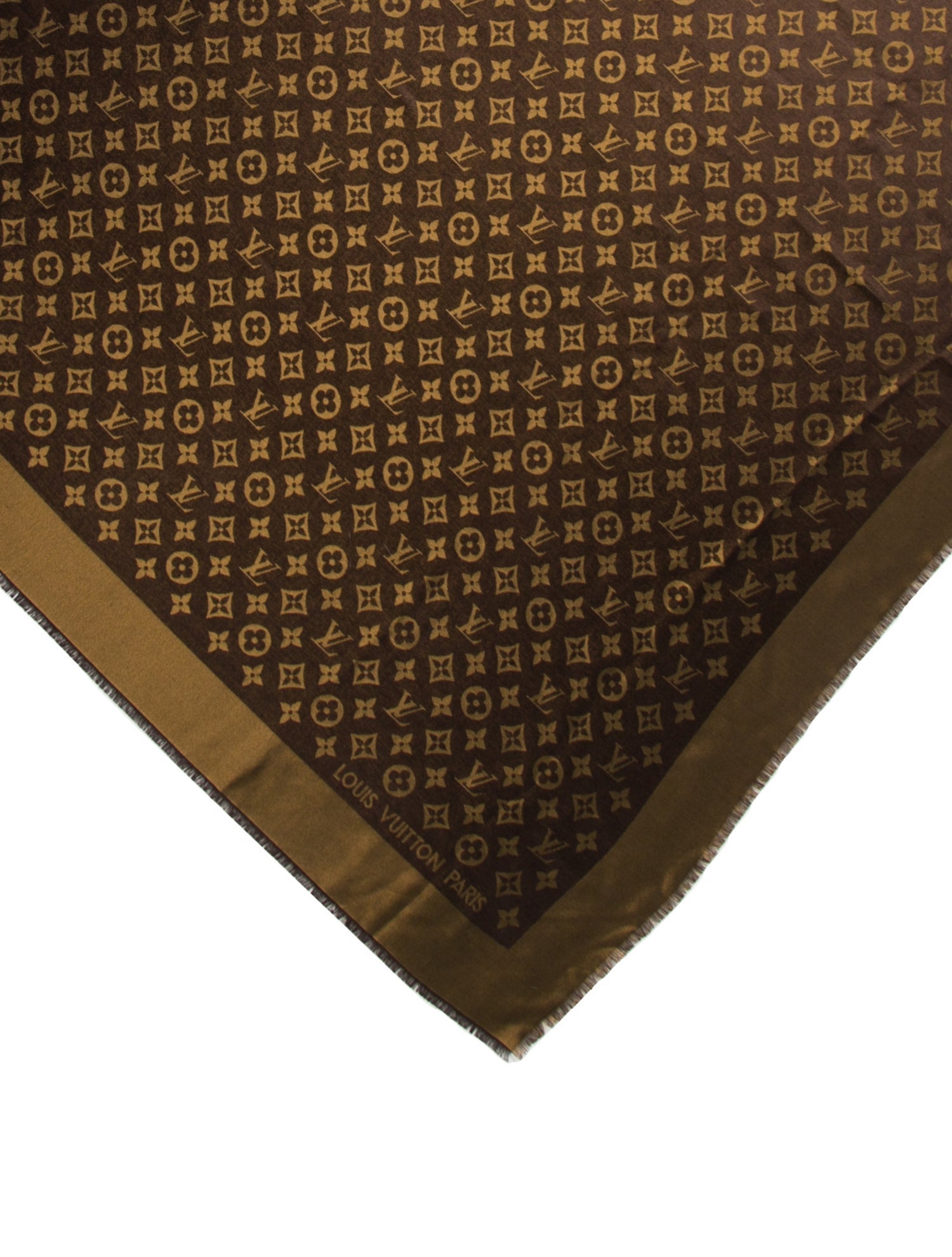 Louis Vuitton Silk LV Monogram Shawl