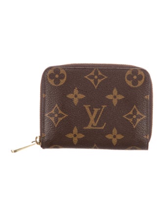Louis Vuitton 2018 Monogram Pattern Zippy Coin Purse