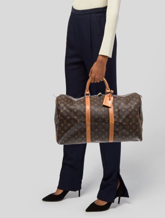 Louis Vuitton LV Monogram Keepall 50