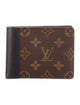 Louis Vuitton LV Monogram Coated Canvas Multiple Wallet