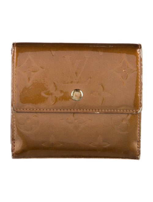 Louis Vuitton LV Monogram Vernis Patent Leather Elise Wallet