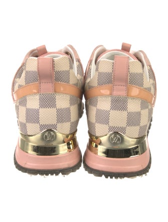 Louis Vuitton Damier Azur Pattern Mesh Sneakers
