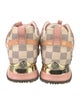 Louis Vuitton Damier Azur Pattern Mesh Sneakers