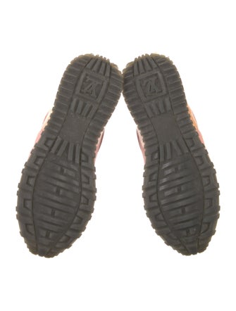 Louis Vuitton Damier Azur Pattern Mesh Sneakers