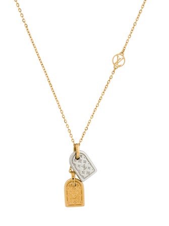 Louis Vuitton Nanogram Pendant Necklace