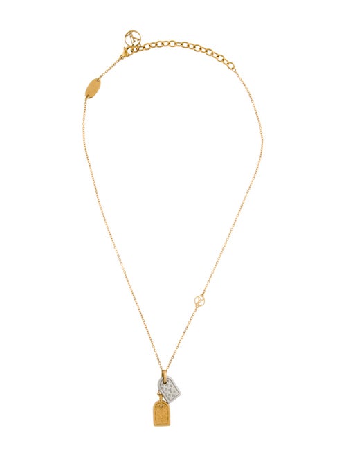 Louis Vuitton Nanogram Pendant Necklace