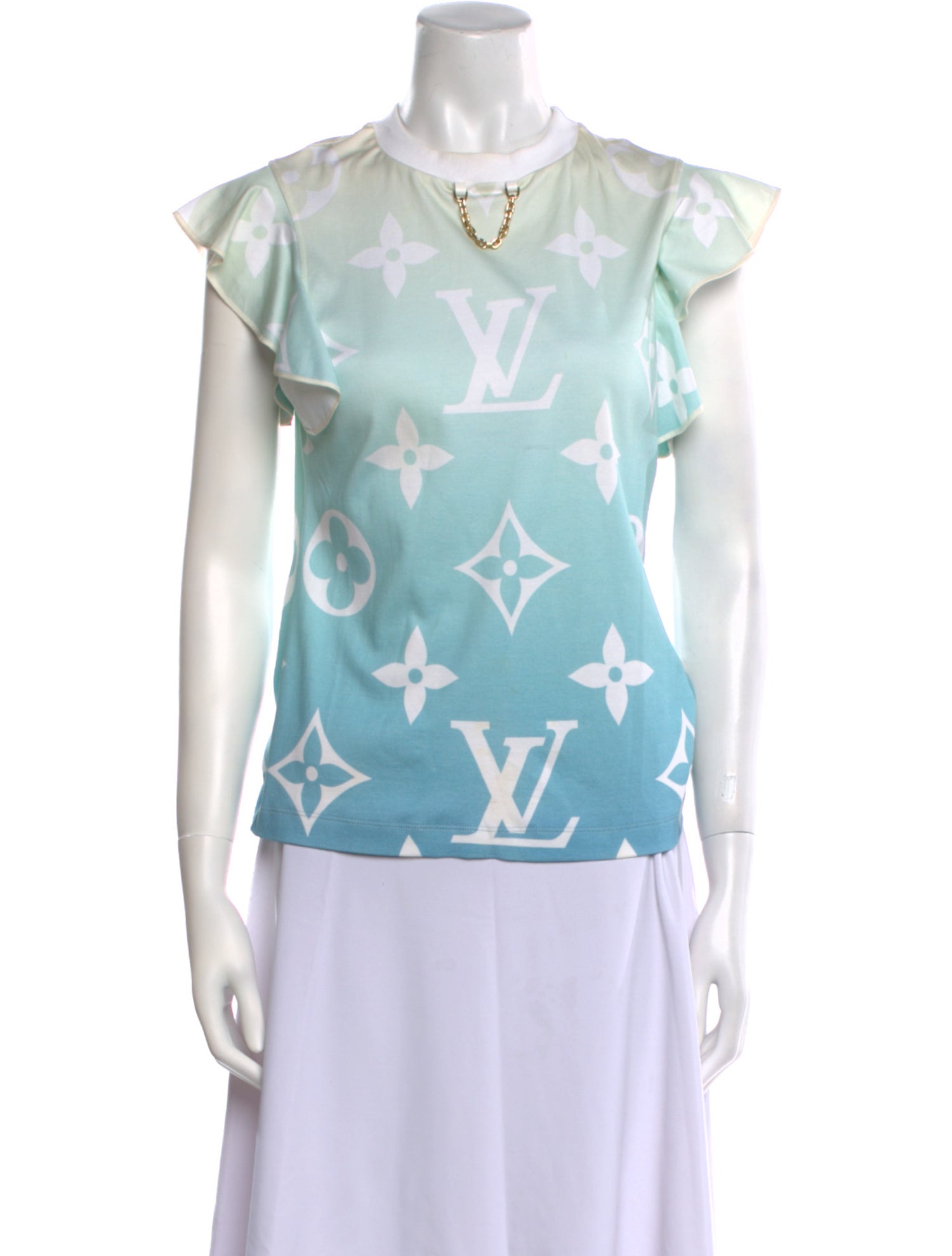 Louis Vuitton 2021 Printed Top