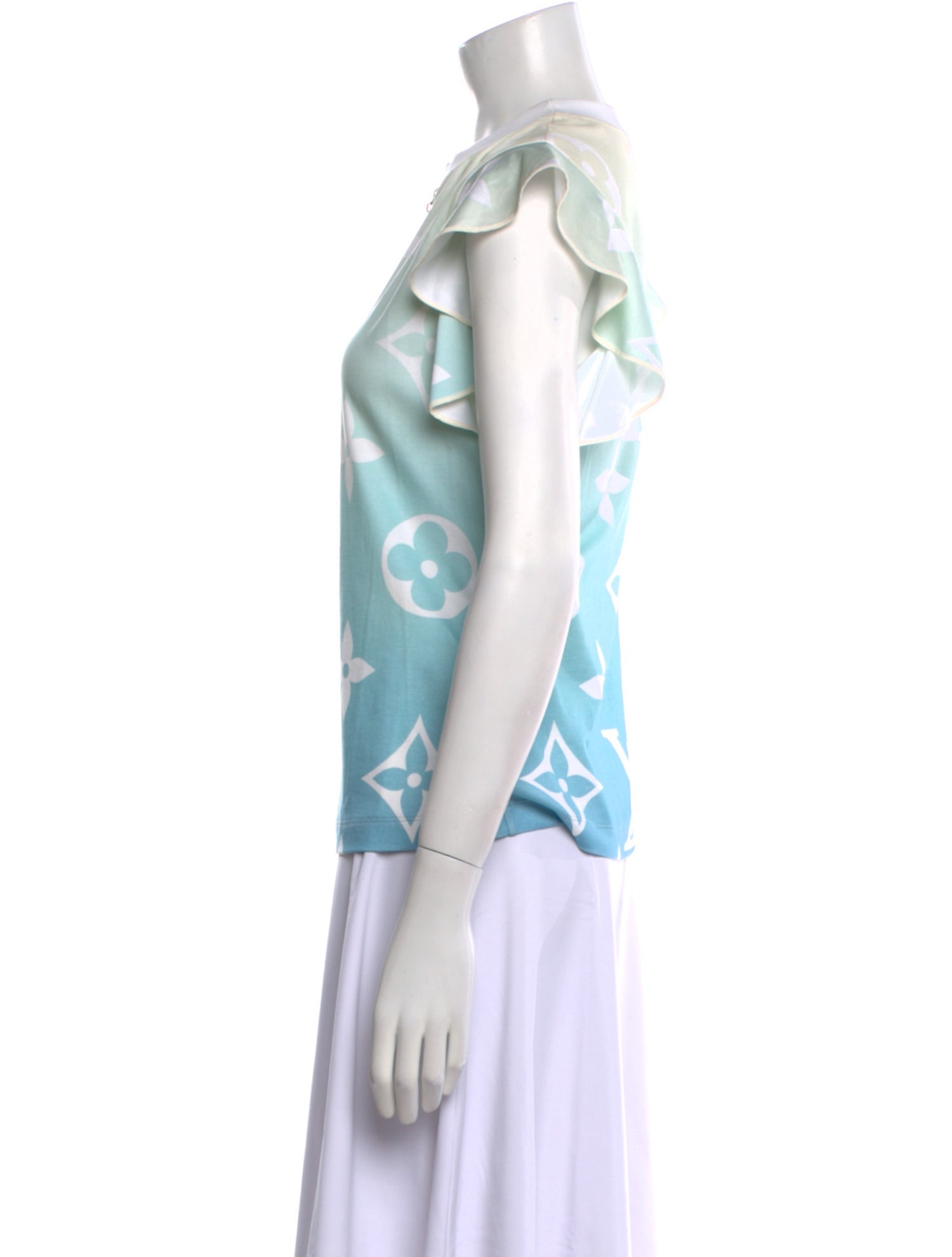 Louis Vuitton 2021 Printed Top