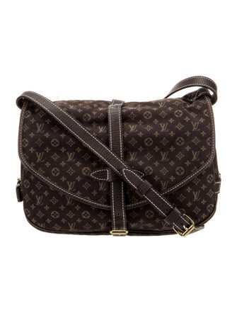 Louis Vuitton Monogram Mini Lin Saumur 30