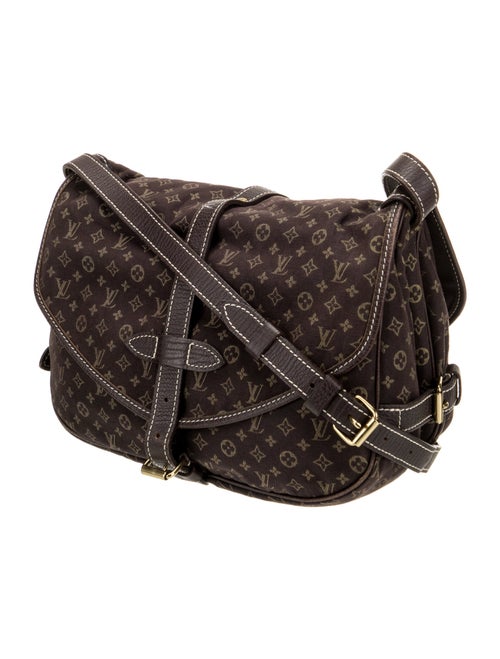 Louis Vuitton Monogram Mini Lin Saumur 30