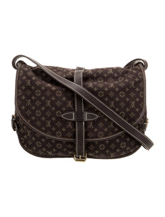 Louis Vuitton Monogram Mini Lin Saumur 30