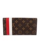 Louis Vuitton Monogram Pattern Coated Canvas Sarah Wallet