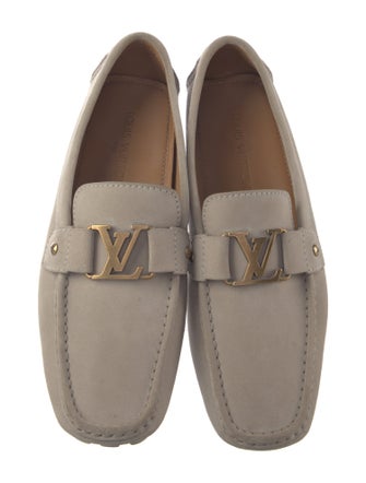 Louis Vuitton LV Monogram Suede Drivers