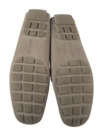Louis Vuitton LV Monogram Suede Drivers