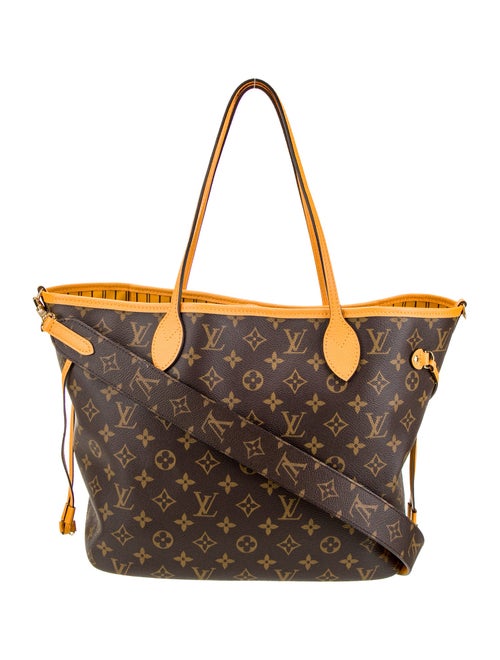 Louis Vuitton LV Monogram Neverfull Bandouliere Inside Out MM
