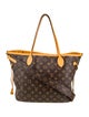 Louis Vuitton LV Monogram Neverfull Bandouliere Inside Out MM