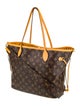 Louis Vuitton LV Monogram Neverfull Bandouliere Inside Out MM