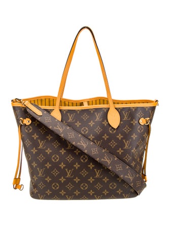 Louis Vuitton LV Monogram Neverfull Bandouliere Inside Out MM
