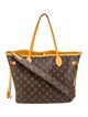 Louis Vuitton LV Monogram Neverfull Bandouliere Inside Out MM