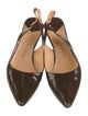 Louis Vuitton Monogram Pattern Patent Leather Slingback Pumps