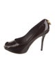 Louis Vuitton LV Monogram Patent Leather Pumps