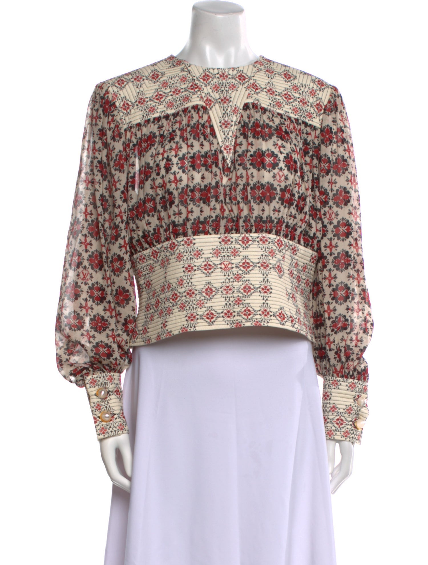 Louis Vuitton 2023 Silk Sweatshirt w/ Tags