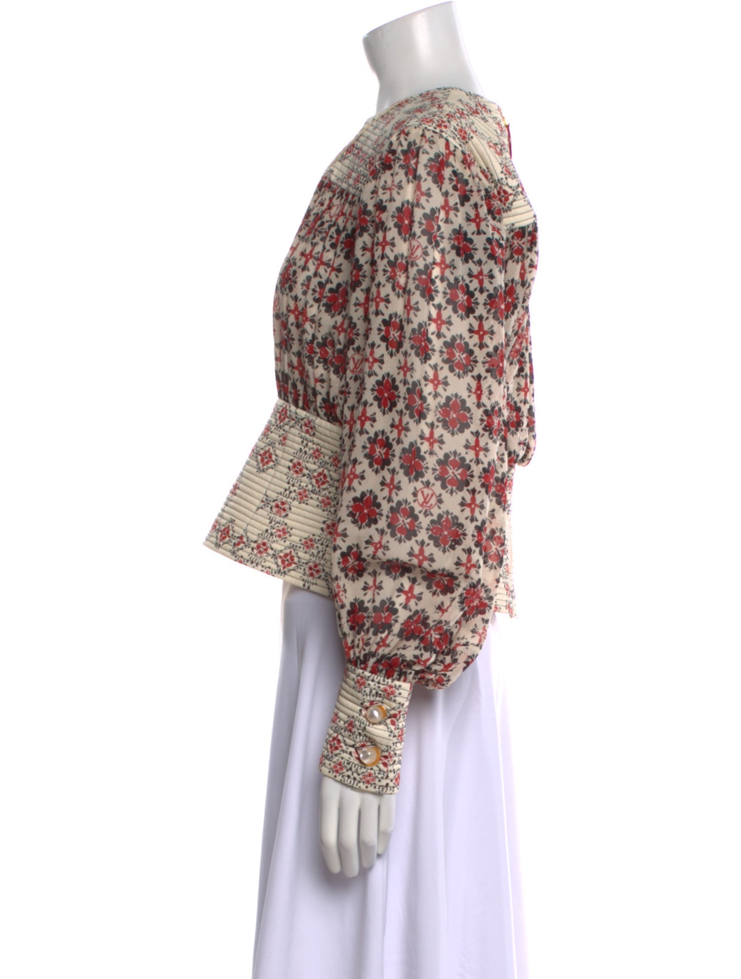 Louis Vuitton 2023 Silk Sweatshirt w/ Tags