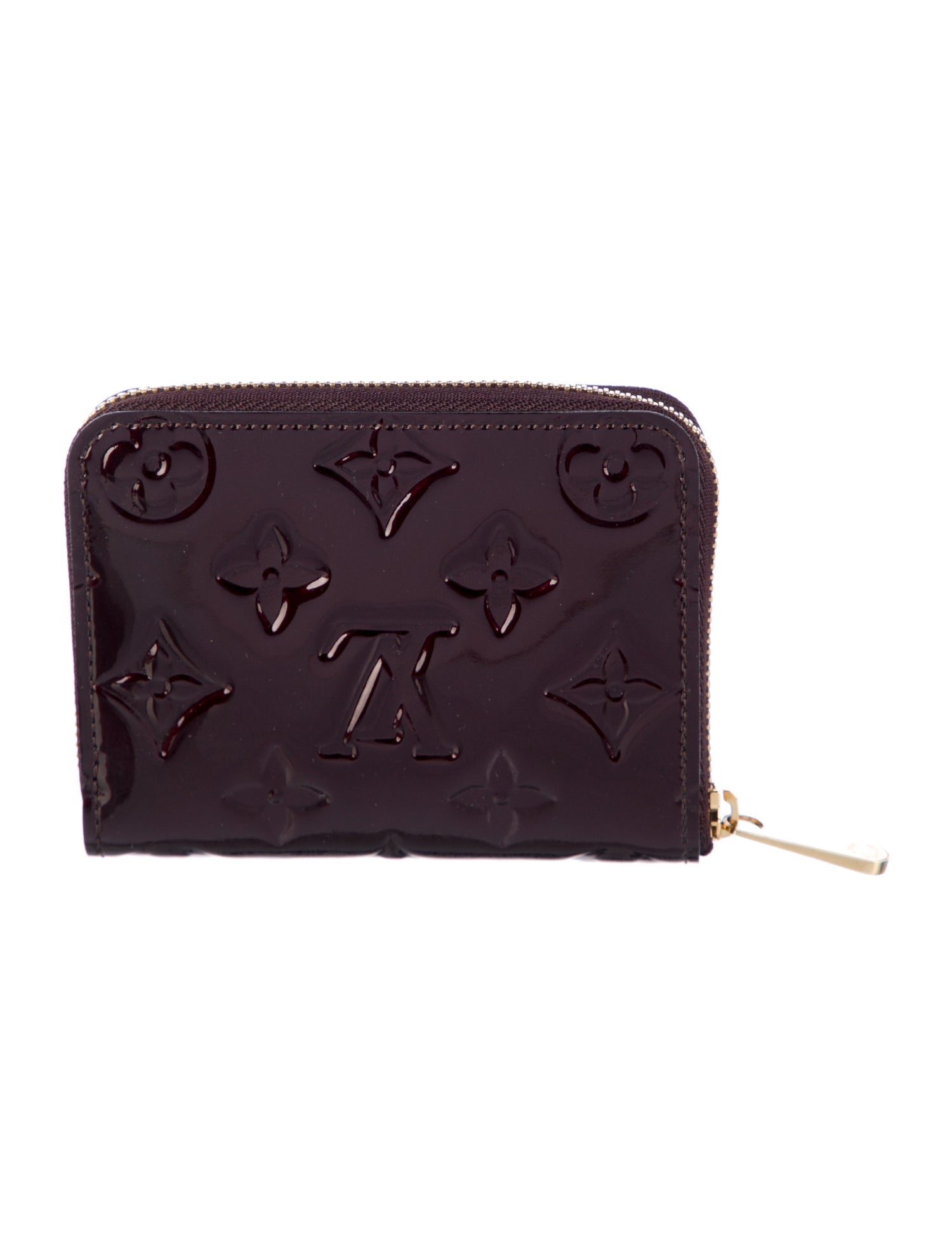 Louis Vuitton LV Monogram Vernis Patent Leather Zippy Coin Purse